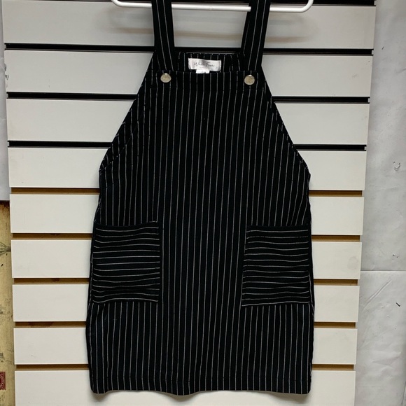 White Fawn Stripe Palazzo Overalls Skirt. Size/S - Picture 4 of 8